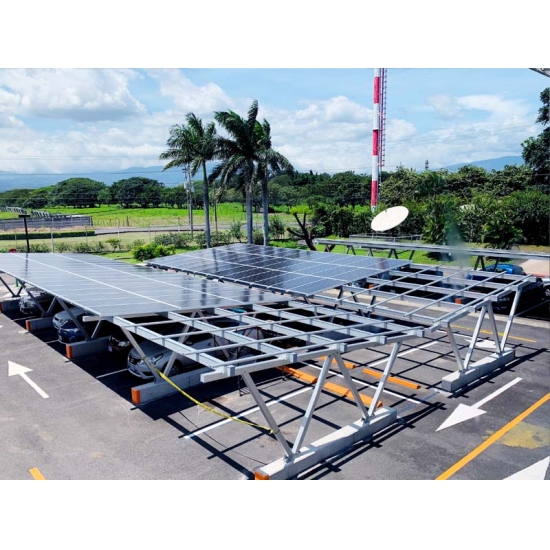 太陽(yáng)能車棚支架解決方案